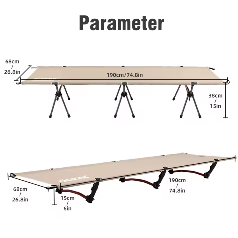 PACOONE® Opvouwbaar Bed