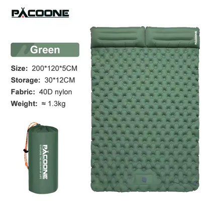 PACOONE® Outdoor Tweepersoons Slaapmat